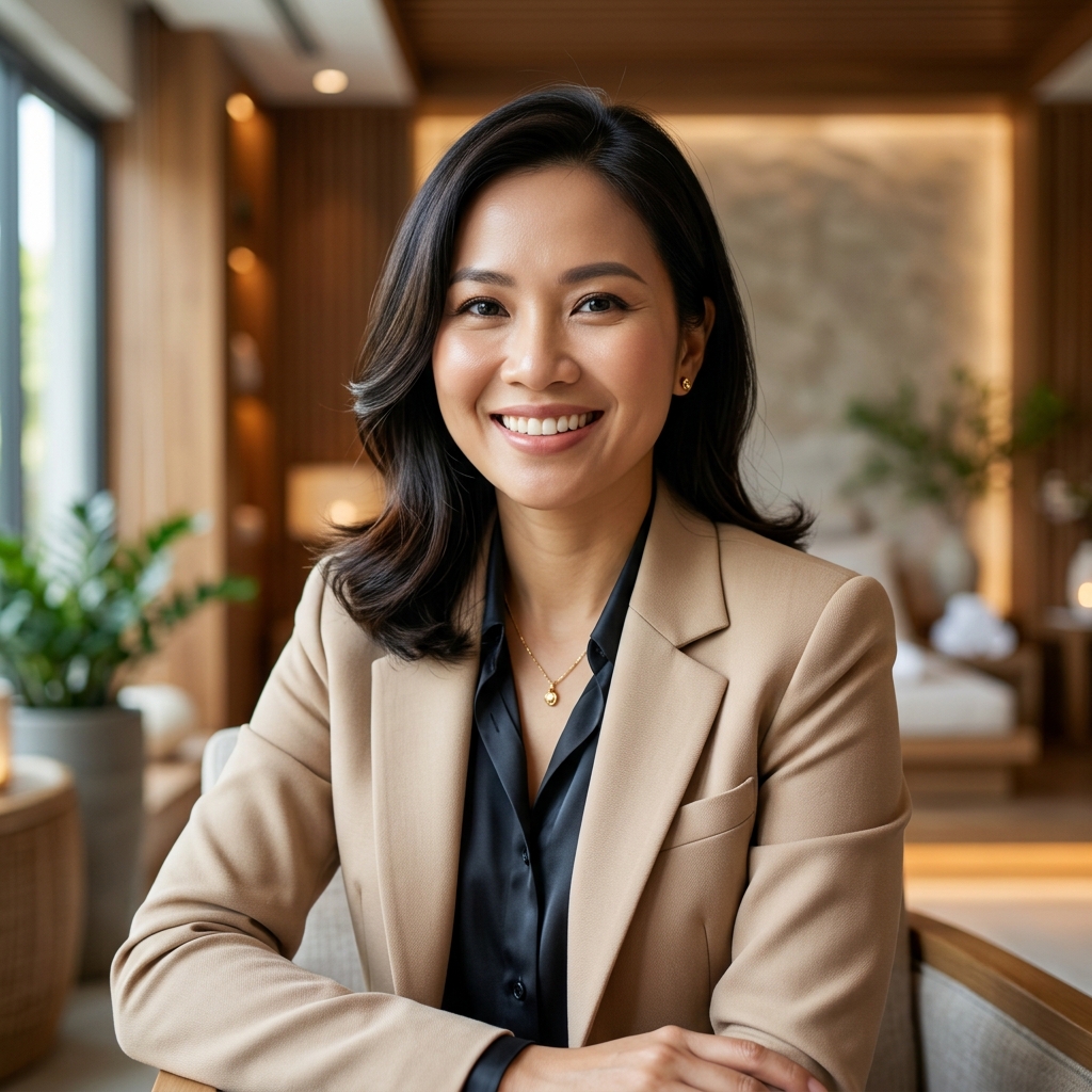 Chị Hoàng Thu Mai